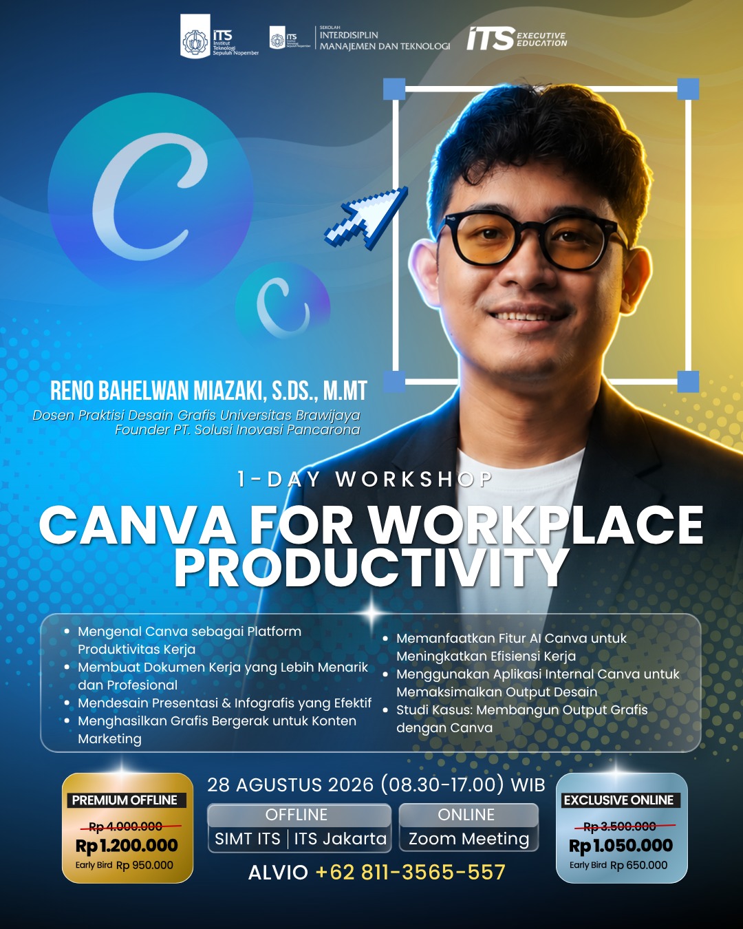 1-DAY WORKSHOP CANVA FOR WORKPLACE PRODUCTIVITY