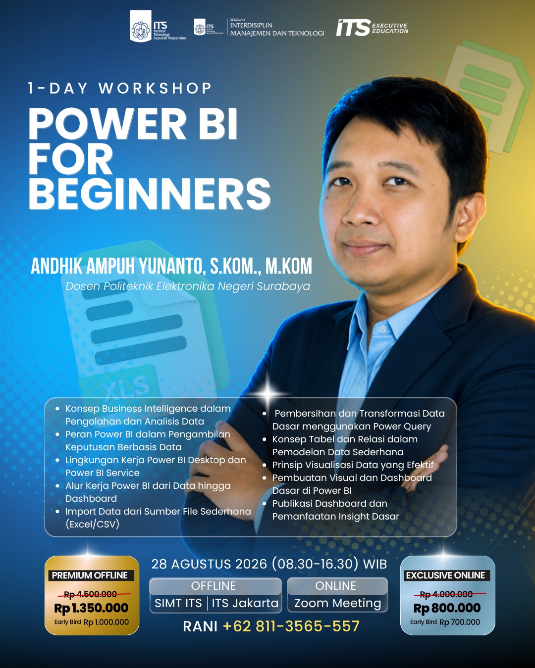 1-DAY WORKSHOP POWER BI FOR BEGINNERS