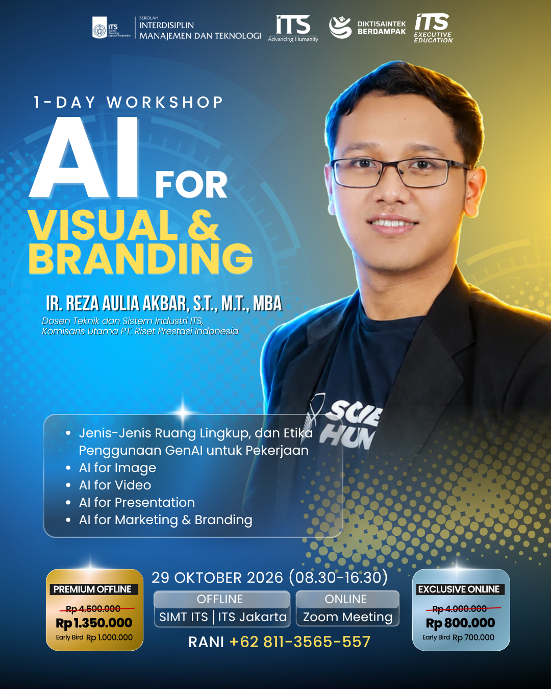 1-Day Workshop : AI for Visual & Branding